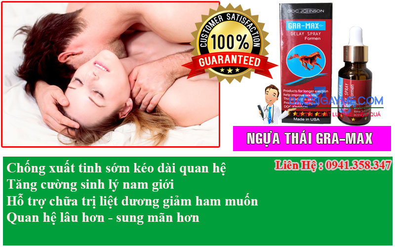 ngựa thái gra-max tăng cường sinh lý chống xuất tinh sớm kéo dài quan hệ